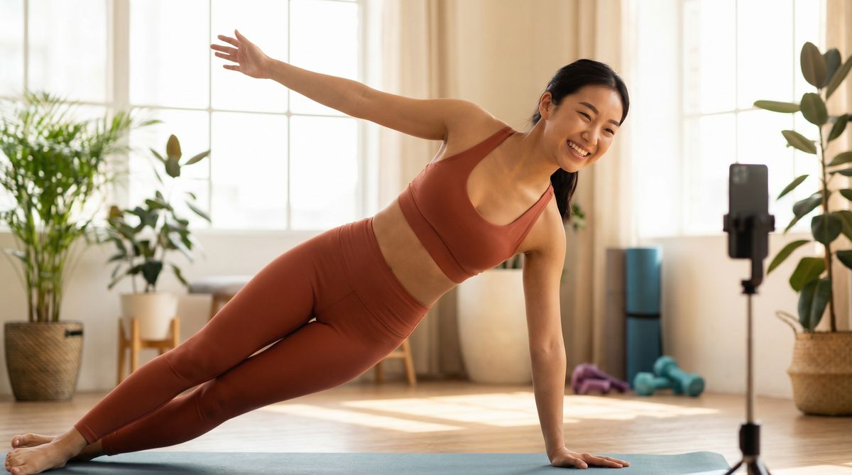 多人运动健身视频